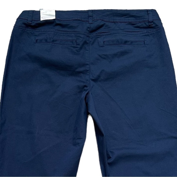 Lane Bryant Genius Fit Jeans Crop Pants Navy Blue Size 18 NWT - Picture 6 of 9